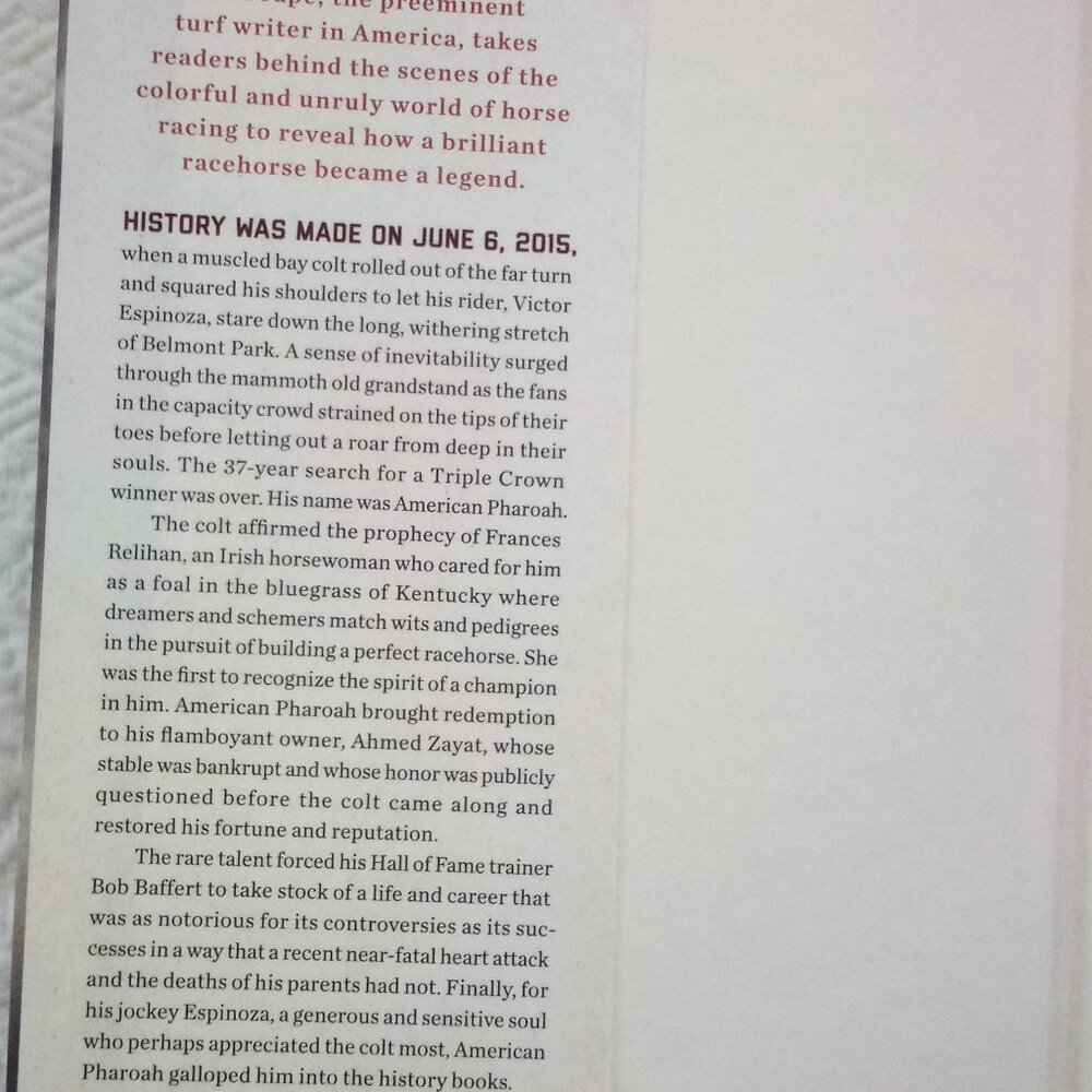 American Pharaoh Book - Great Read With Photos - Picture 3 of 6